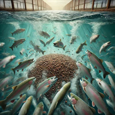 خرید غذای ماهی پرورشی