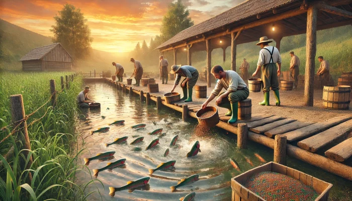 چگونه هزینه تغذیه ماهی قزل‌آلا را کاهش دهیم؟