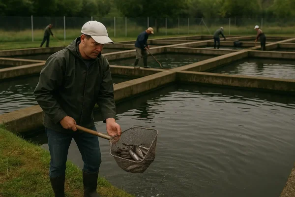 شروع پرورش ماهی