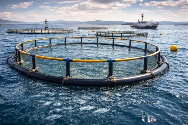 پرورش ماهی در قفس