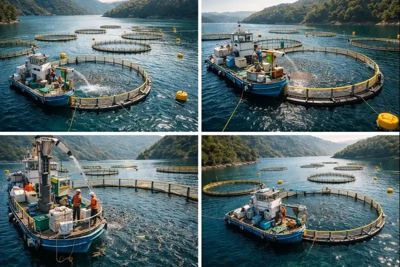 پرورش ماهی در قفس