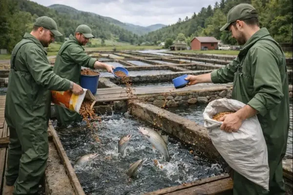 مزرعه پرورش ماهی