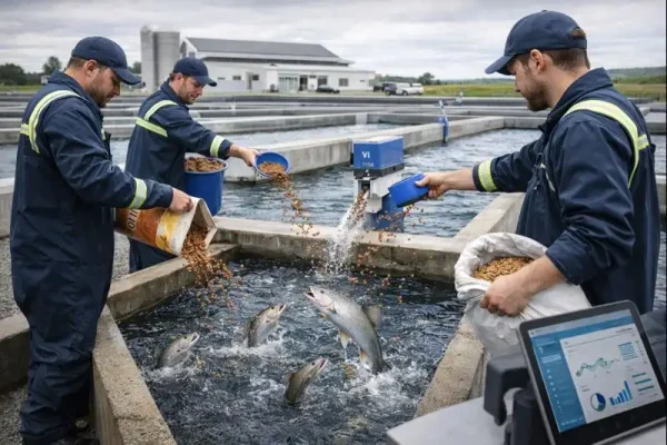 استخر پرورش ماهی