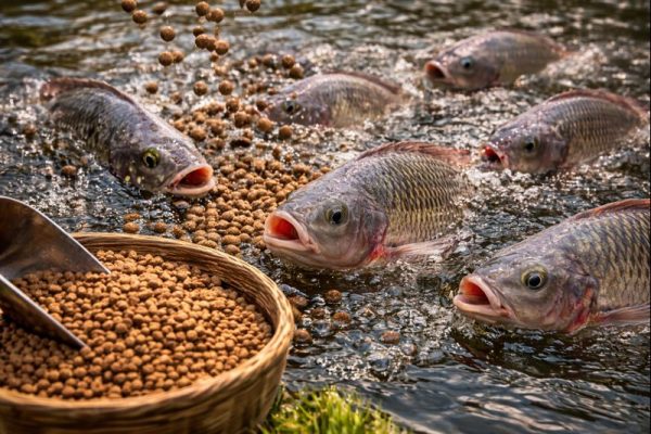 غذای پرورش ماهی